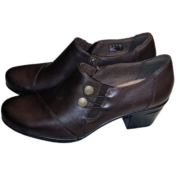 Clark Collection Soft Cushion Sz 9 Ankle Boots - Picture 4 of 6